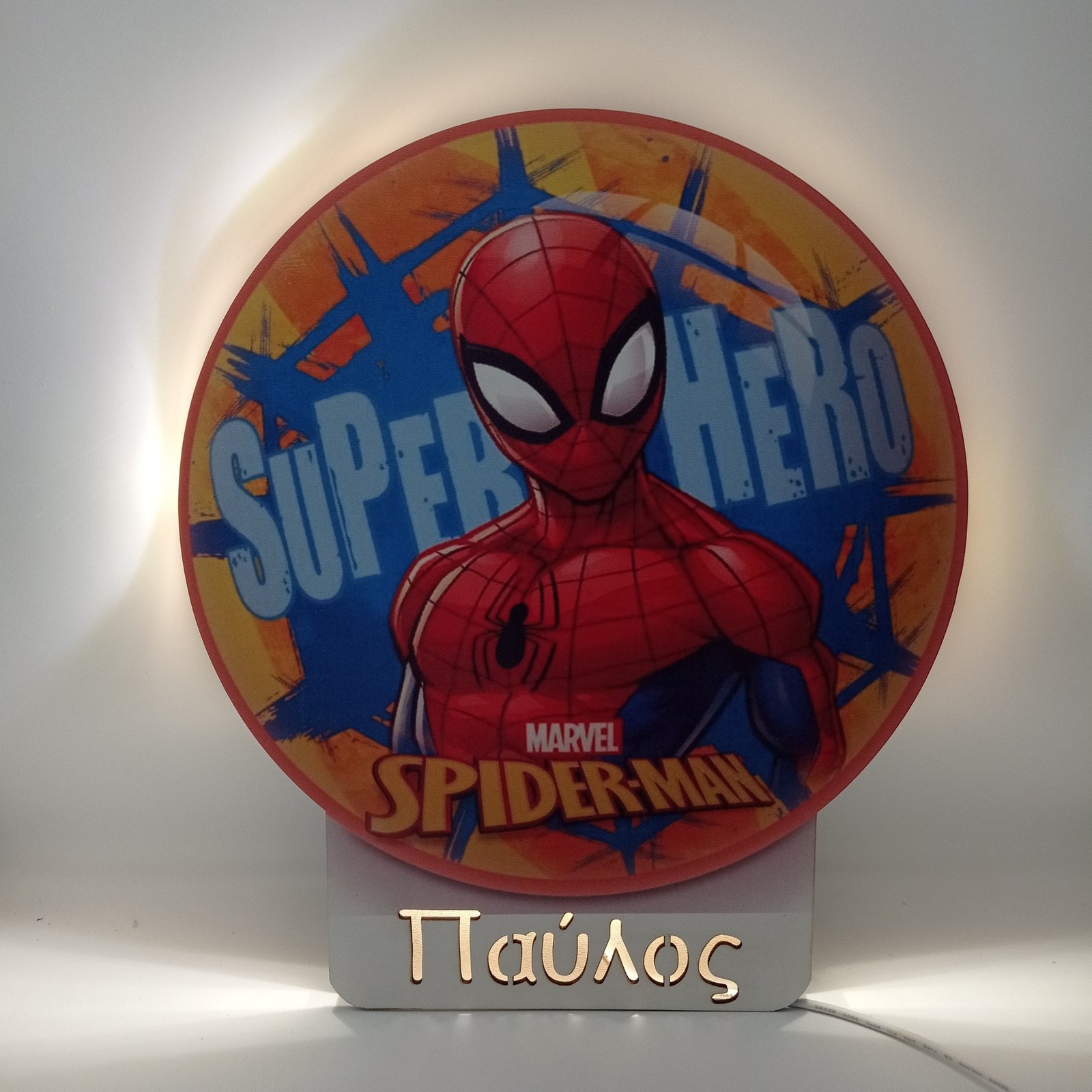 ΕΠΙΤΟΙΧΙΟ ΦΩΤΙΣΤΙΚΟ SPIDERMAN