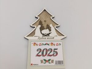 ΗΜΕΡΟΛΟΓΙΟ ΔΕΝΤΡΟ ΦΑΤΝΗ ΜΕ ΑΠΟΣΠΩΜΕΝΟ ΣΤΟΛΙΔΙ