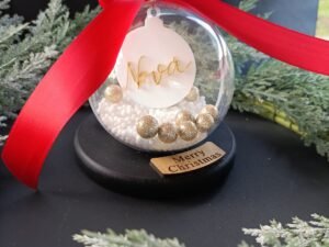 ΔΙΑΦΑΝΗ ΜΠΑΛΑ ΜΕ ΛΕΥΚΟ ΚΑΙ ΧΡΥΣΟ ΣΤΟΙΧΕΙΟ