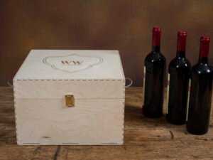 ΞΥΛΙΝΟ ΚΟΥΤΙ 6ΠΛΗΣ ΦΙΑΛΗΣ ΔΙΩΡΟΦΟ ΑΠΟ ΣΗΜΥΔΑ 4mm ΚΩΔ(1606)