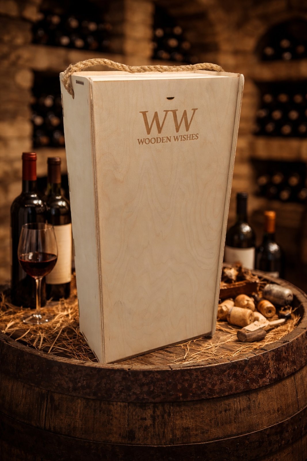 ΞΥΛΙΝΟ ΣΥΡΤΑΡΩΤΟ ΚΟΥΤΙ ΑΠΟ ΣΥΜΙΔΑ 6mm και 4mm ΚΩΔ. 1802