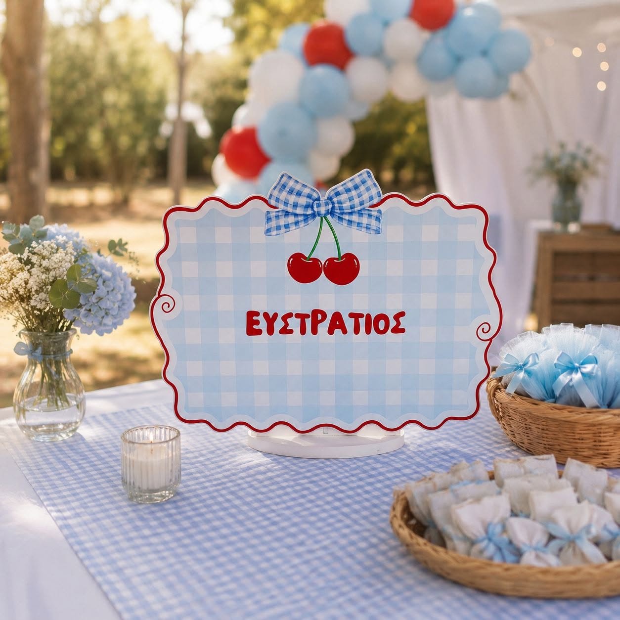 ΕΧΡΩΜΗ ΠΙΝΑΚΙΔΑ ΒΑΠΤΙΣΗΣ